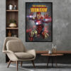 The Invincible Iron Man - Marvel Comic Poster