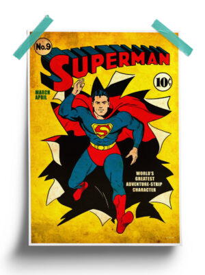 DC Comics : Superman Old Justice League Poster