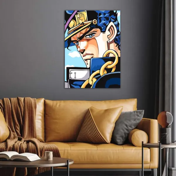 JoJo's Bizarre Adventure | Jotaro Kujo anime Poster