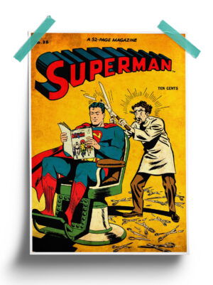 DC Comics : Superman Haircut Poster