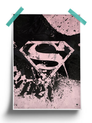 DC Comics : Superman Tattooed Poster