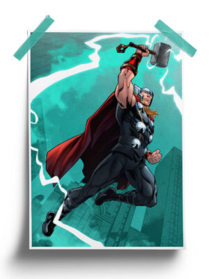 Marvel : Son of Zeus Thor Poster