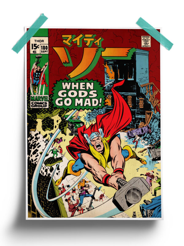 Marvel : God Power Thor Poster
