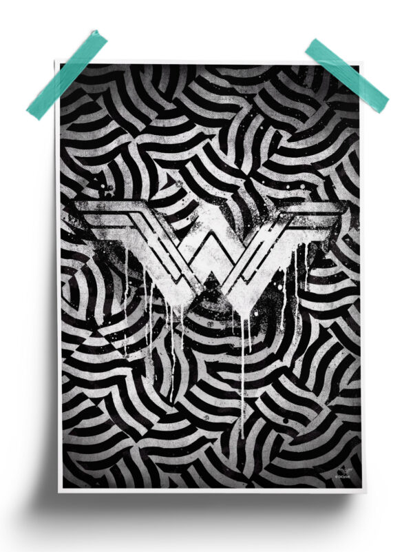 DC Comics Illusion Wonder Woman Poster
