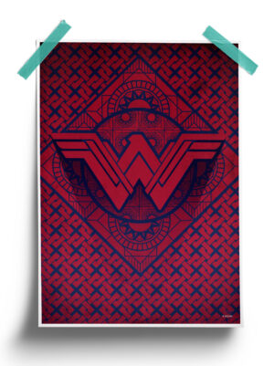 DC Comics Themyscira Wonder Woman Poster