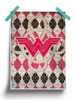 DC Comics Victorious Wonder Woman Poster
