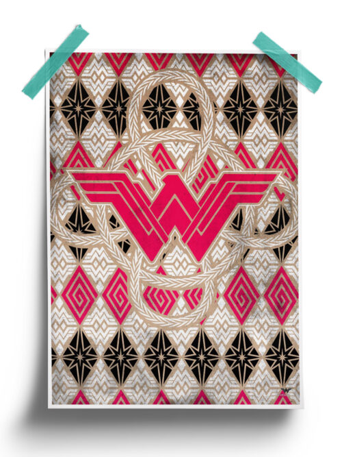 DC Comics Victorious Wonder Woman Poster