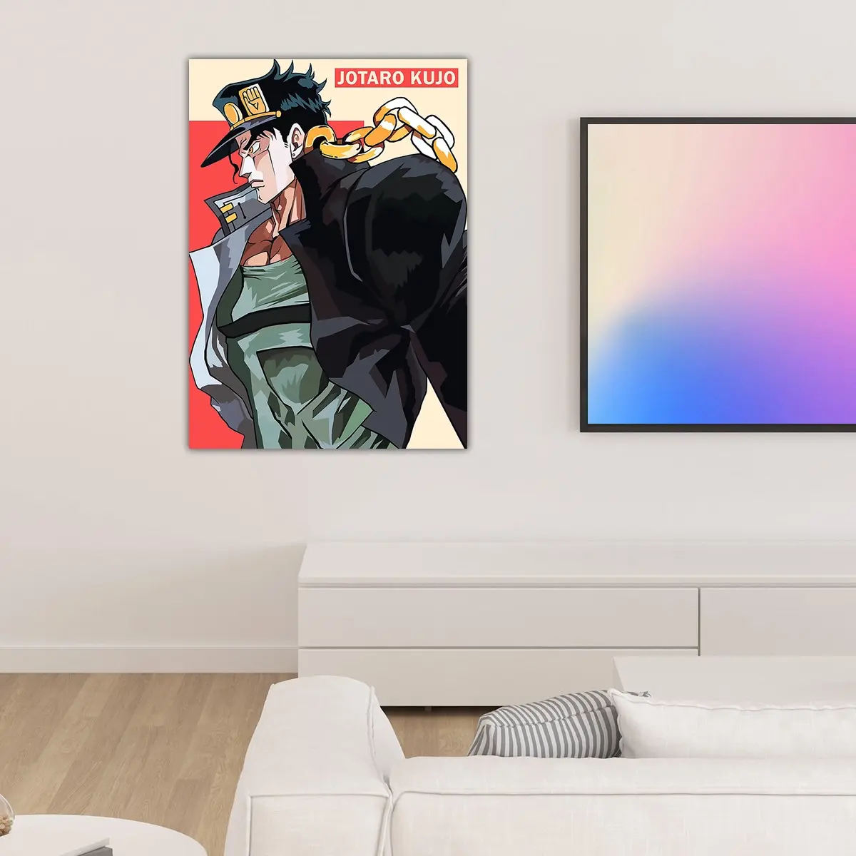 JoJo's Bizarre Adventure | Jotaro Kujo X2 anime Poster