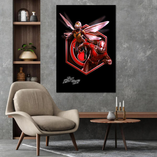 Hero Team-up - Ant Man and the Wasp Official Poster