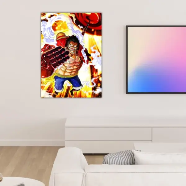 One Piece | Pirate Luffy Gear 4 anime Poster