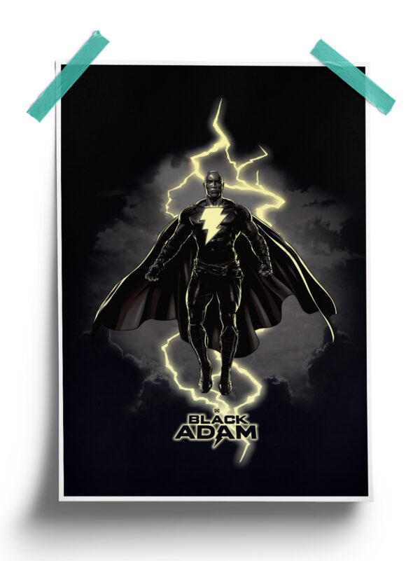 DC Comics Black Adam Poster