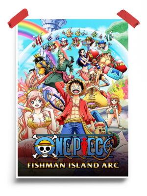 One Piece Fishman Island arc anime Poster