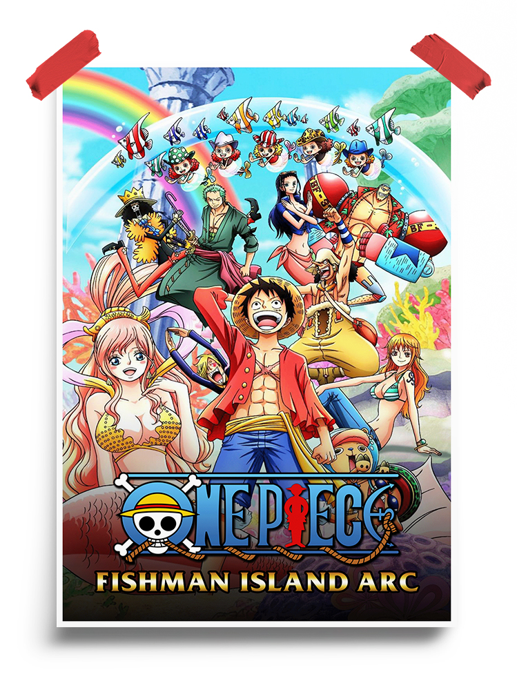One Piece Fishman Island arc anime Poster