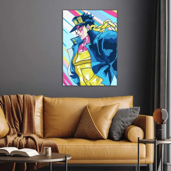 JoJo's Bizarre Adventure | Lofi Jotaro Kujo anime Poster