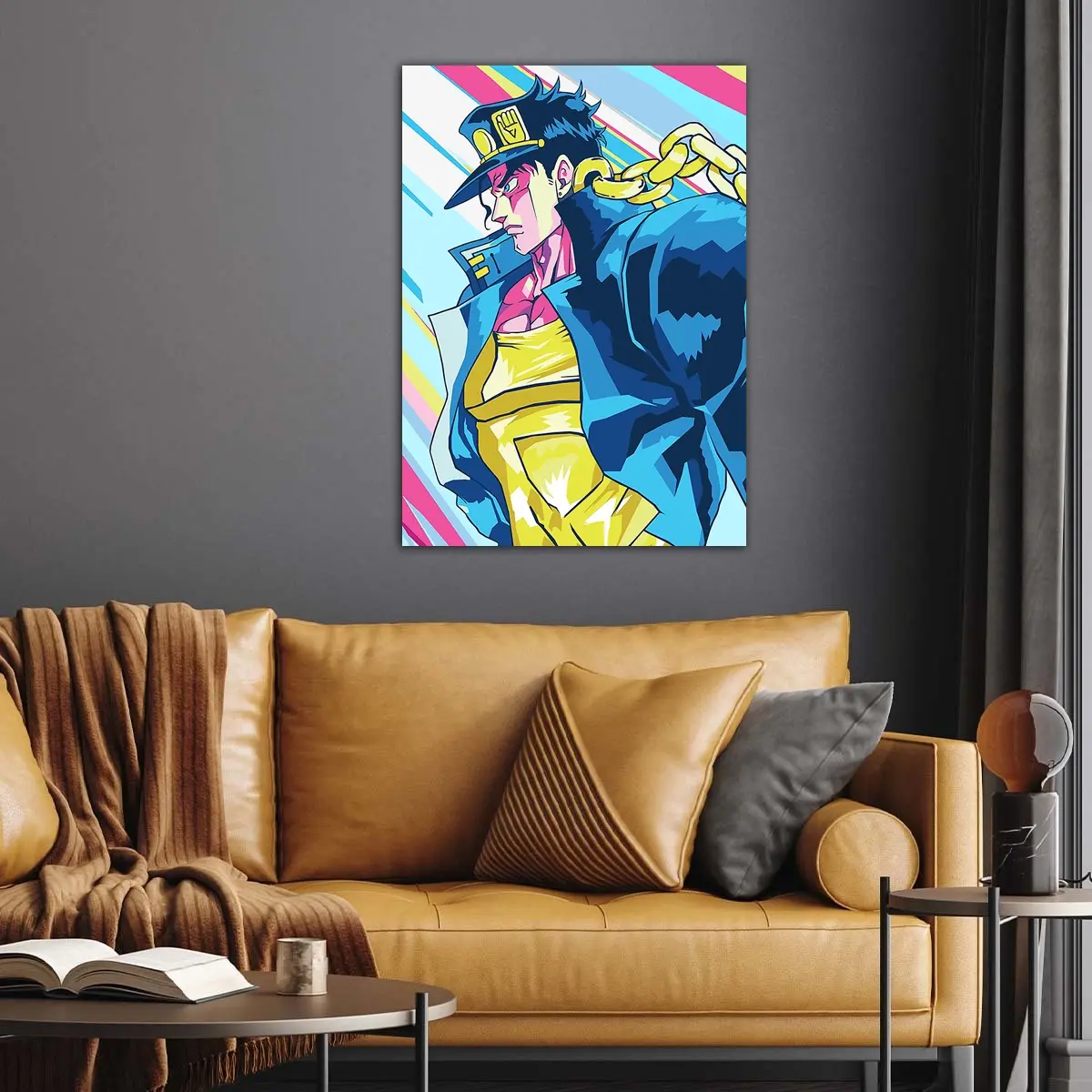 JoJo's Bizarre Adventure | Lofi Jotaro Kujo anime Poster