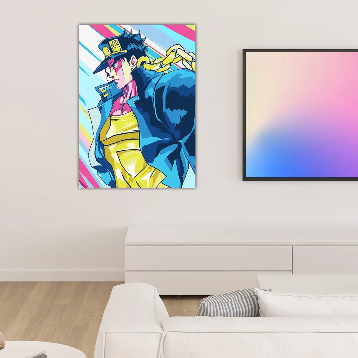 JoJo's Bizarre Adventure | Lofi Jotaro Kujo anime Poster
