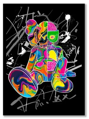 Kaws Poster