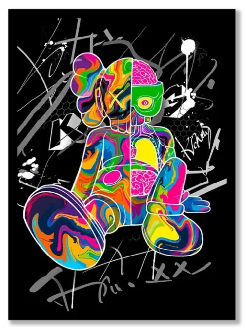 Kaws Poster
