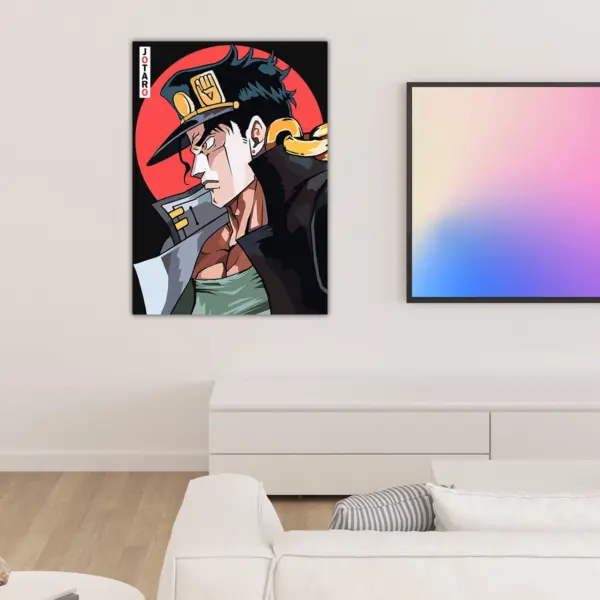 JoJo's Bizarre Adventure | Jotaro Kujo Pop art anime Poster