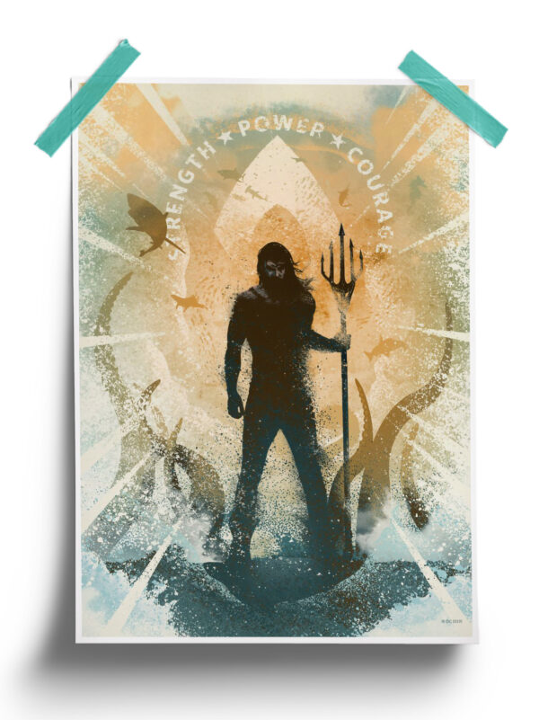 Dive into Adventure with the Stunning Aquaman Poster