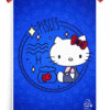 Pisces Hello Kitty Zodiac Poster