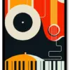 Abstract Jazz Music Poster