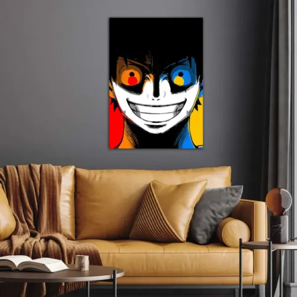 One Piece | Cyberpunk Monkey d luffy anime Poster