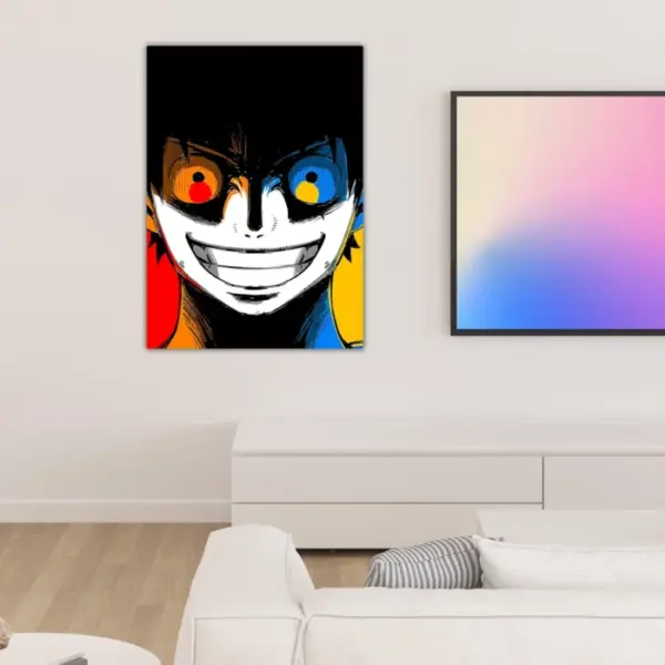 One Piece | Cyberpunk Monkey d luffy anime Poster