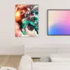 My Hero Academia | Izuku Midoriya vs Katsuki Bakugo anime Poster