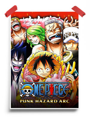 One Piece Punk Hazard arc anime Poster