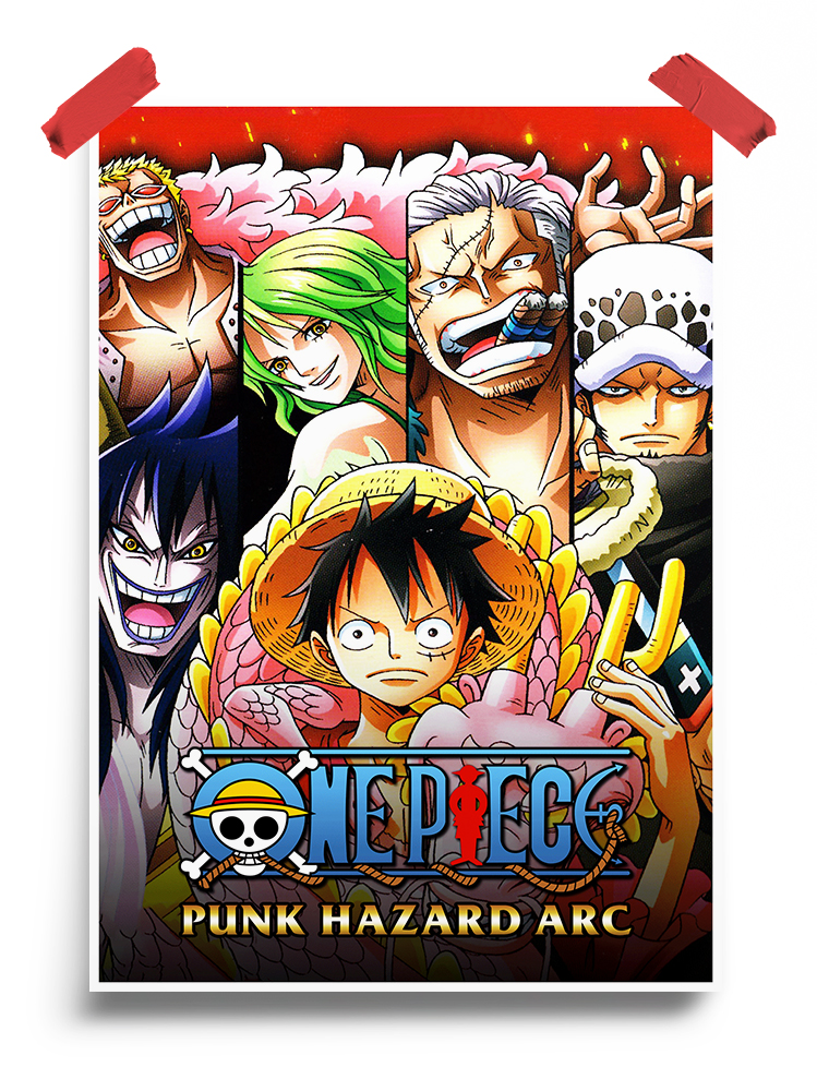 One Piece Punk Hazard arc anime Poster