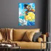 Dragon Ball | Goku flying nimbus anime Poster