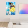 Dragon Ball | Goku flying nimbus anime Poster