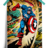 Marvel Vintage Captain America Poster