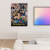 One Piece DressRosa arc anime Poster