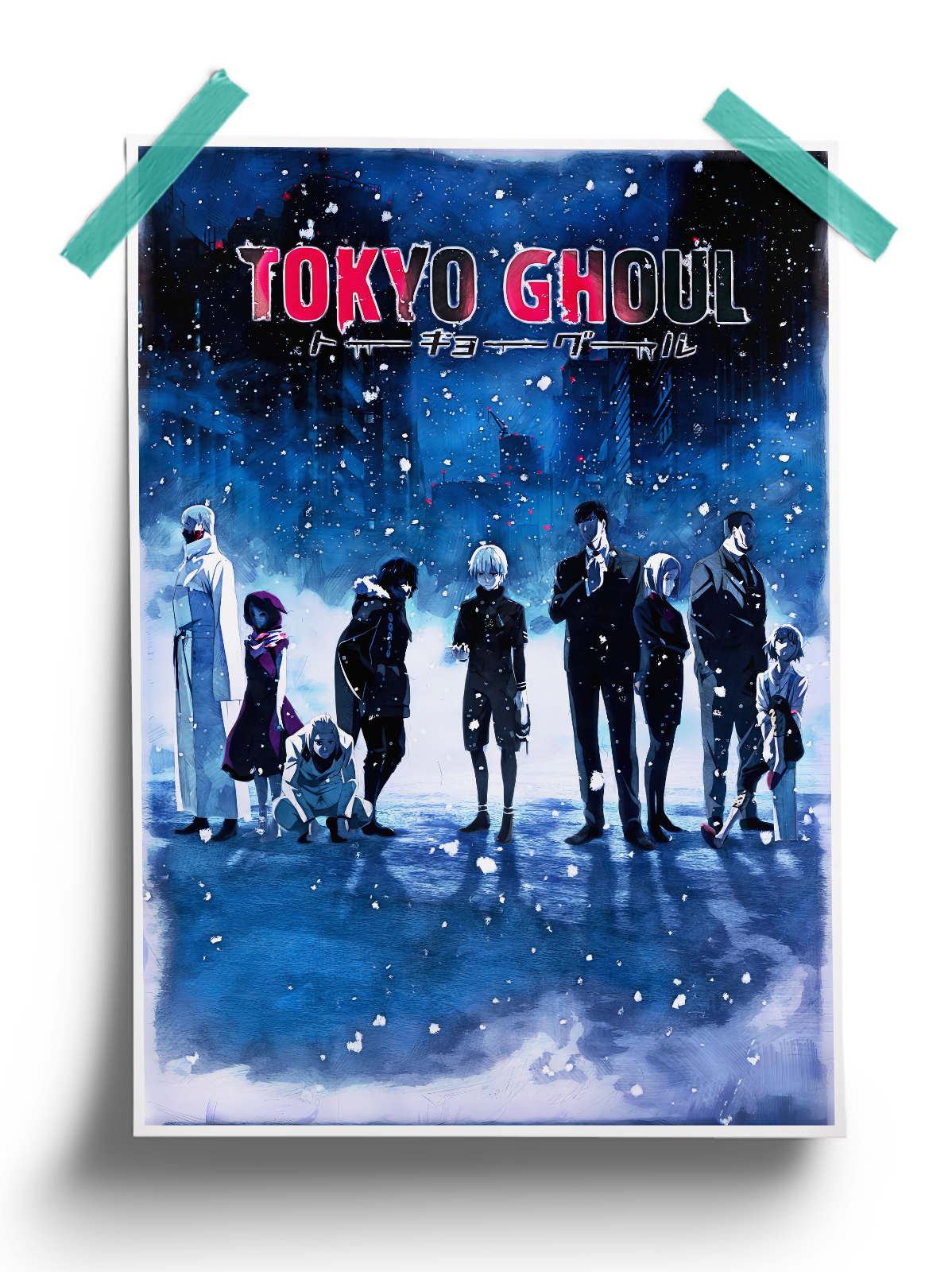 Tokyo Ghoul anime Poster