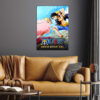 One Piece Dress Rosa arc anime Poster
