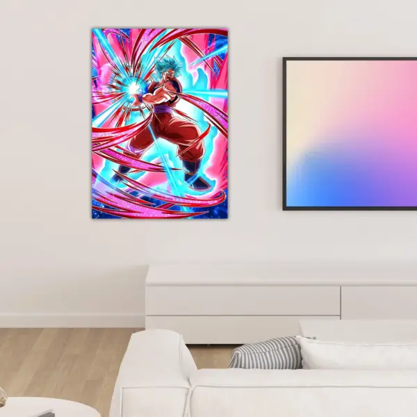 Dragon Ball | Super Saiyan Blue Goku anime Poster