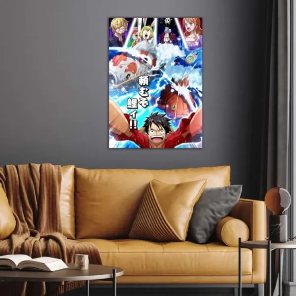 One Piece | Wano Sunny Climb anime Poster