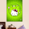 Taurus Hello Kitty Zodiac Poster