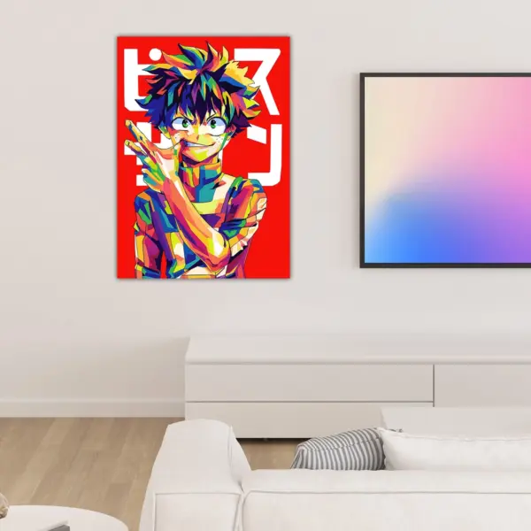 My Hero Academia | Izuku Midoriya Pop art anime Poster