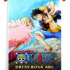 One Piece Dress Rosa arc anime Poster