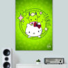 Taurus Hello Kitty Zodiac Poster