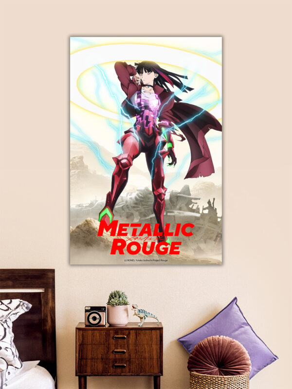Metallic Rouge Poster