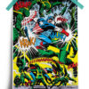 Marvel Comics Whumpf Captain America Poster