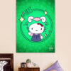 Aries Hello Kitty Zodiac Poster