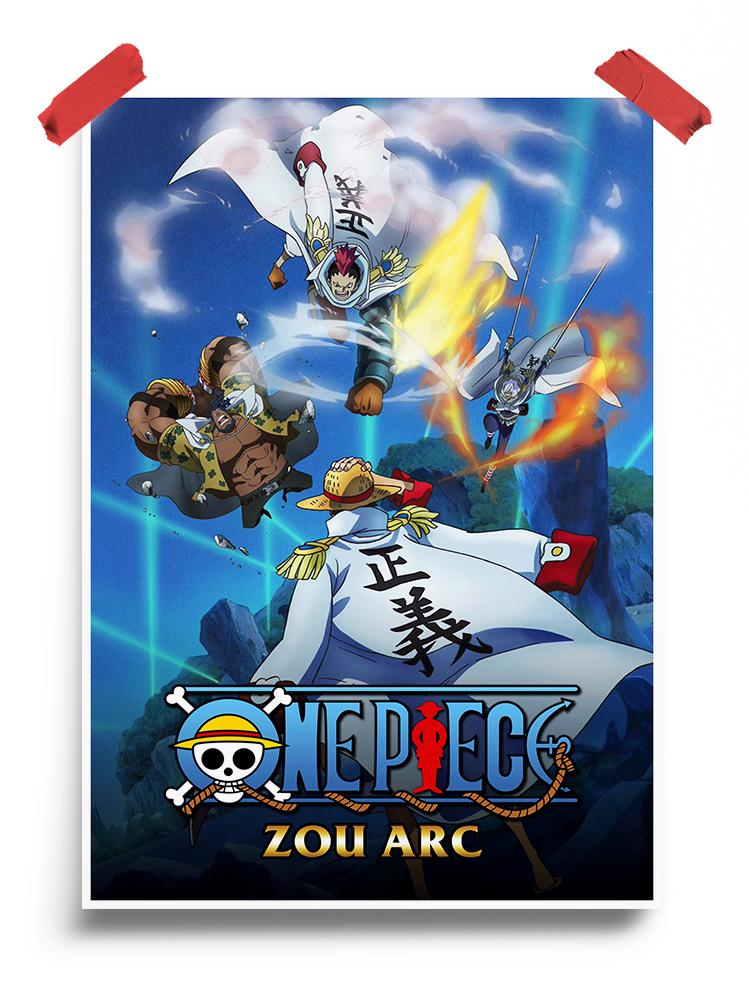 One Piece Zou arc anime Poster