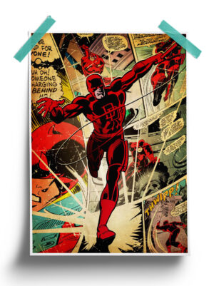 Marvel : Daredevil Comics Poster