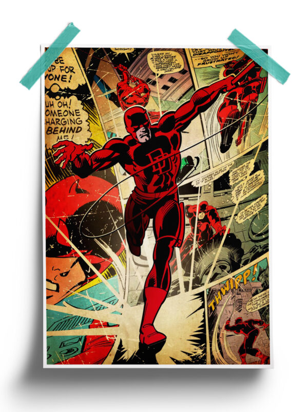 Marvel : Daredevil Comics Poster
