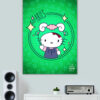 Aries Hello Kitty Zodiac Poster